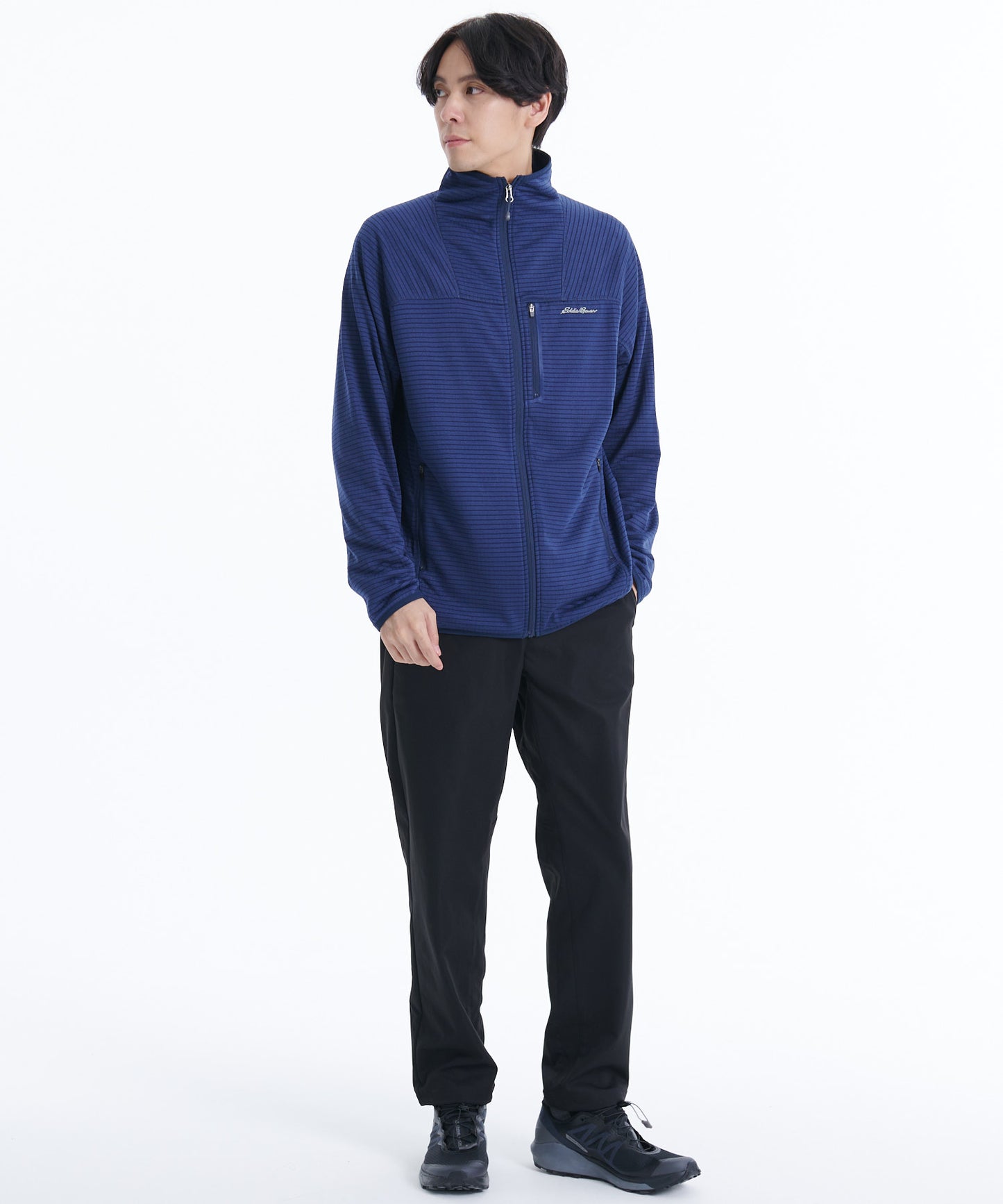 グリッドフリース ジップアップ ジャケット/GRID FLEECE ZIP UP JACKET