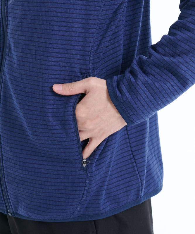 グリッドフリース ジップアップ ジャケット/GRID FLEECE ZIP UP JACKET