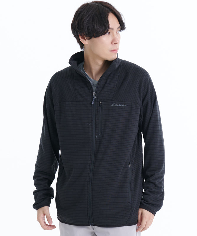 グリッドフリース ジップアップ ジャケット/GRID FLEECE ZIP UP JACKET