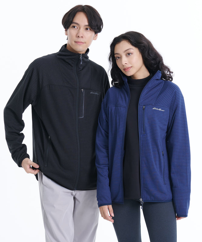 グリッドフリース ジップアップ ジャケット/GRID FLEECE ZIP UP JACKET