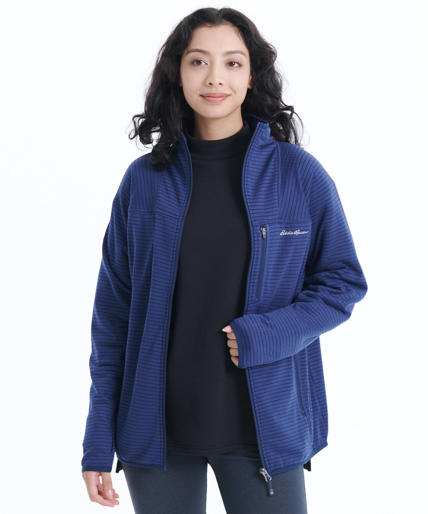 グリッドフリース ジップアップ ジャケット/GRID FLEECE ZIP UP JACKET