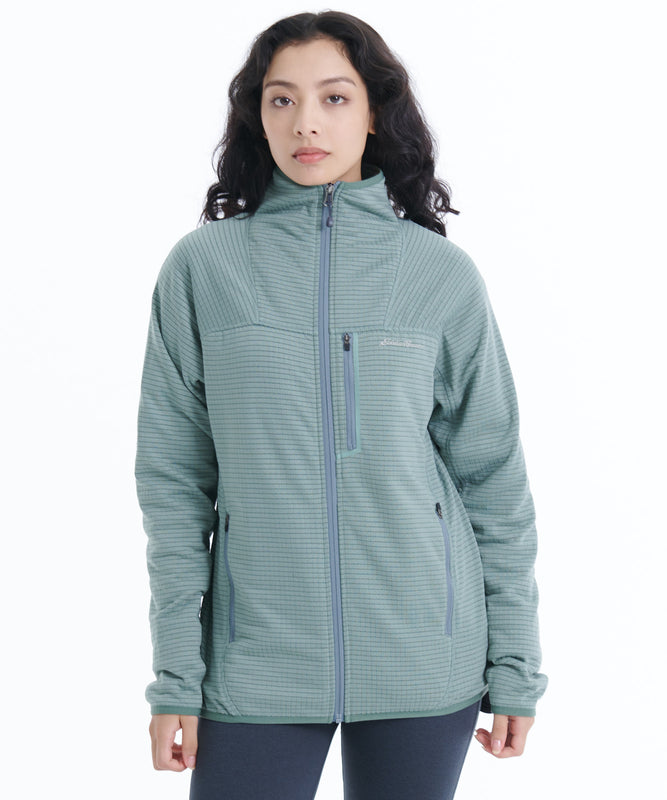 グリッドフリース ジップアップ ジャケット/GRID FLEECE ZIP UP JACKET