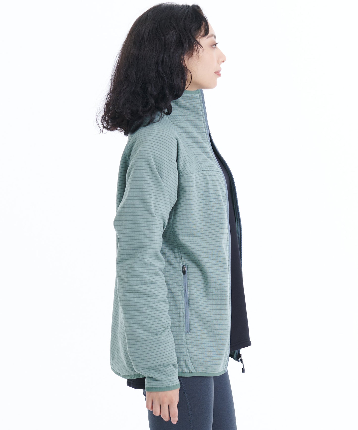 グリッドフリース ジップアップ ジャケット/GRID FLEECE ZIP UP JACKET