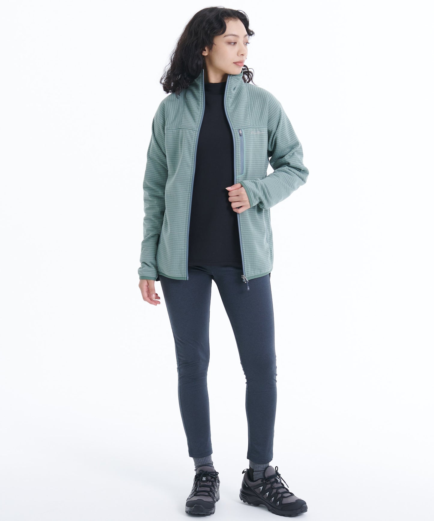 グリッドフリース ジップアップ ジャケット/GRID FLEECE ZIP UP JACKET