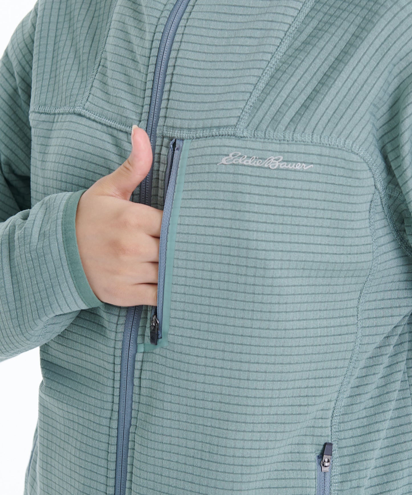 グリッドフリース ジップアップ ジャケット/GRID FLEECE ZIP UP JACKET