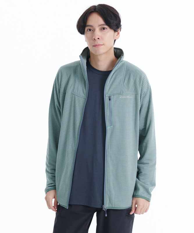 グリッドフリース ジップアップ ジャケット/GRID FLEECE ZIP UP JACKET