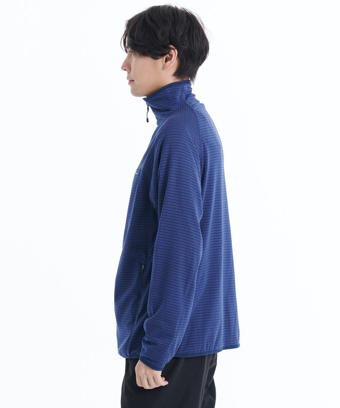 グリッドフリース ジップアップ ジャケット/GRID FLEECE ZIP UP JACKET