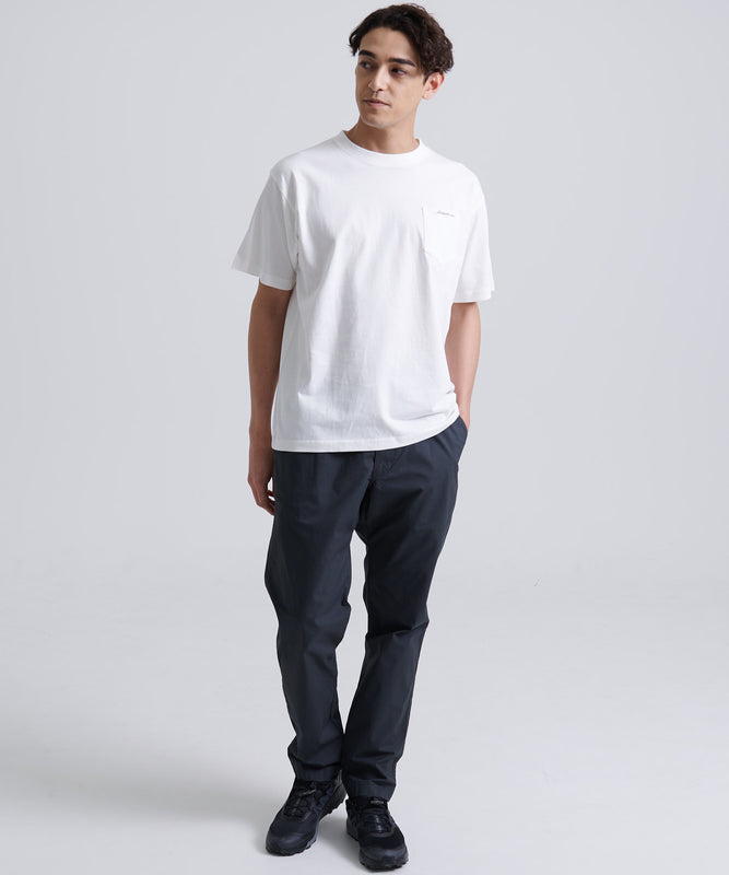 ロゴ刺繍ポケット 半袖Tシャツ/LOGO EMB PKT SS TEE