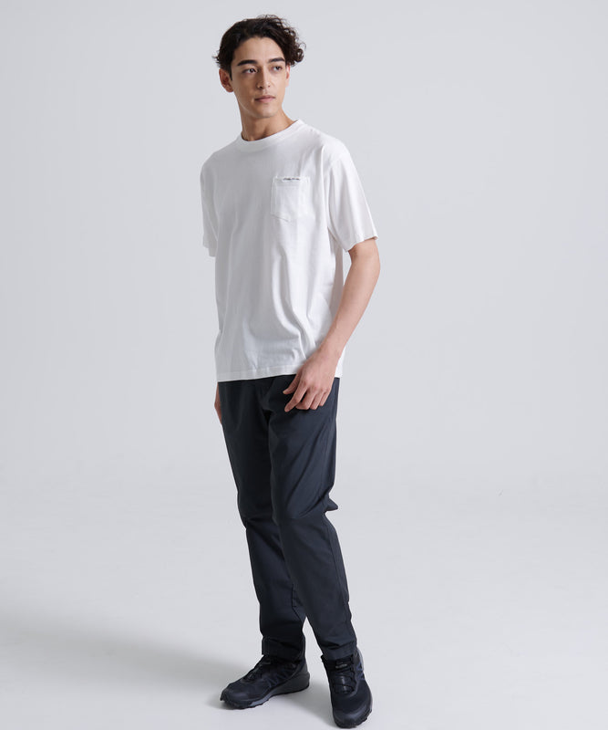 ロゴ刺繍ポケット 半袖Tシャツ/LOGO EMB PKT SS TEE