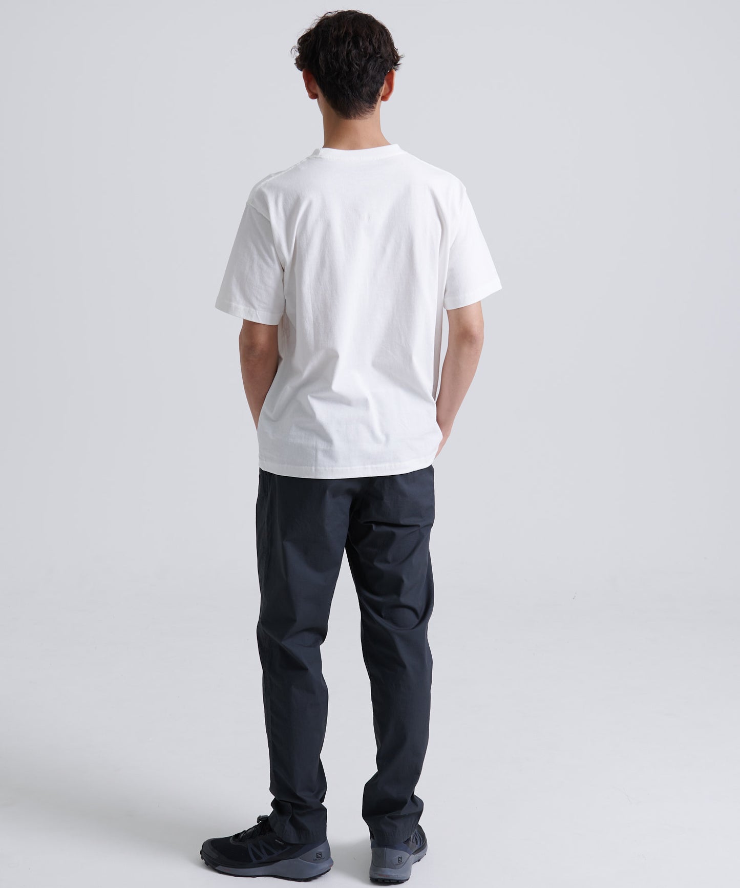 ロゴ刺繍ポケット 半袖Tシャツ/LOGO EMB PKT SS TEE