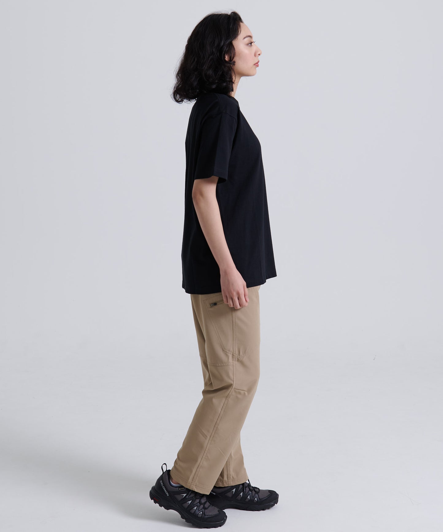 ロゴ刺繍ポケット 半袖Tシャツ/LOGO EMB PKT SS TEE