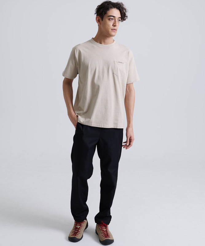 ロゴ刺繍ポケット 半袖Tシャツ/LOGO EMB PKT SS TEE