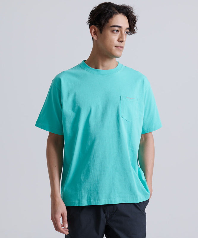 ロゴ刺繍ポケット 半袖Tシャツ/LOGO EMB PKT SS TEE