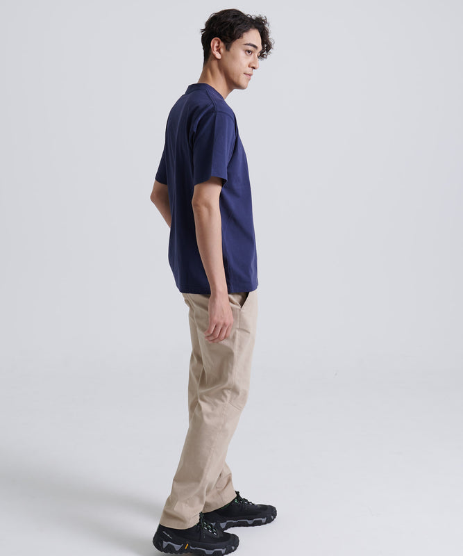 ロゴ刺繍ポケット 半袖Tシャツ/LOGO EMB PKT SS TEE