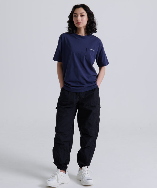 ロゴ刺繍ポケット 半袖Tシャツ/LOGO EMB PKT SS TEE