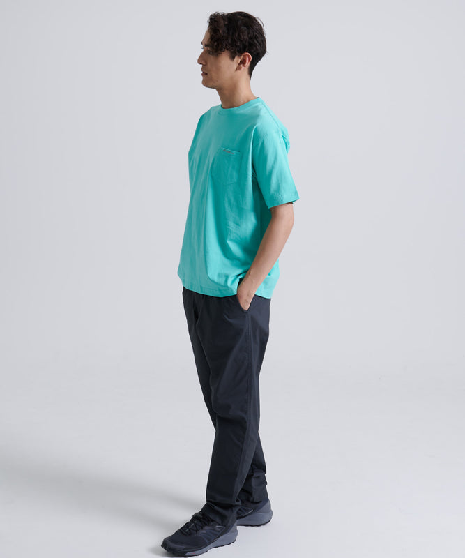 ロゴ刺繍ポケット 半袖Tシャツ/LOGO EMB PKT SS TEE