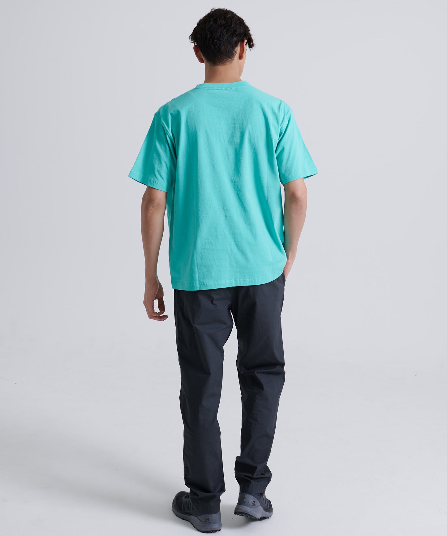 ロゴ刺繍ポケット 半袖Tシャツ/LOGO EMB PKT SS TEE