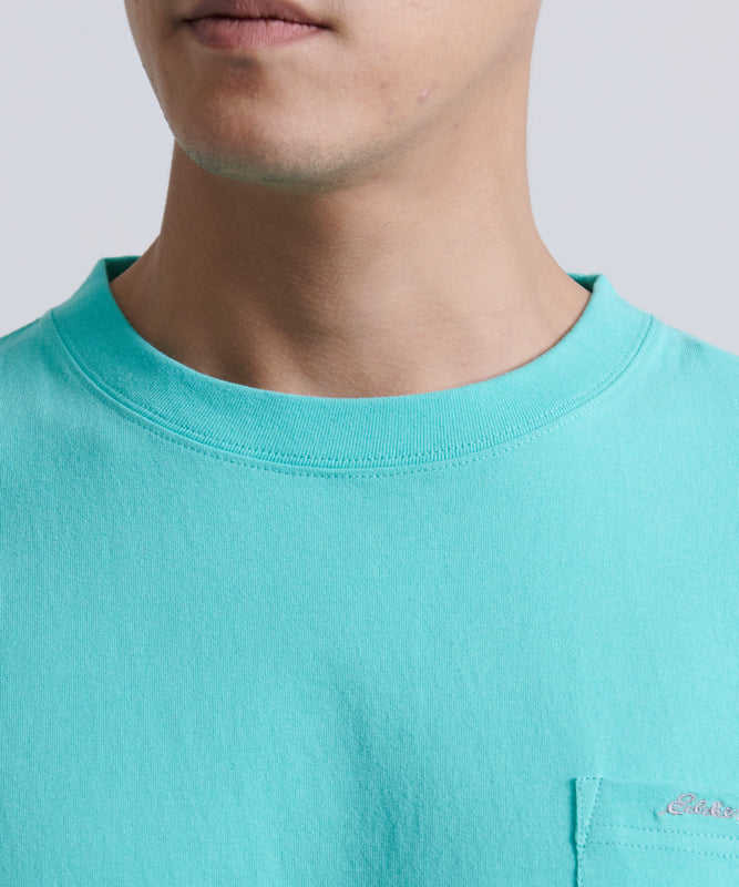 ロゴ刺繍ポケット 半袖Tシャツ/LOGO EMB PKT SS TEE