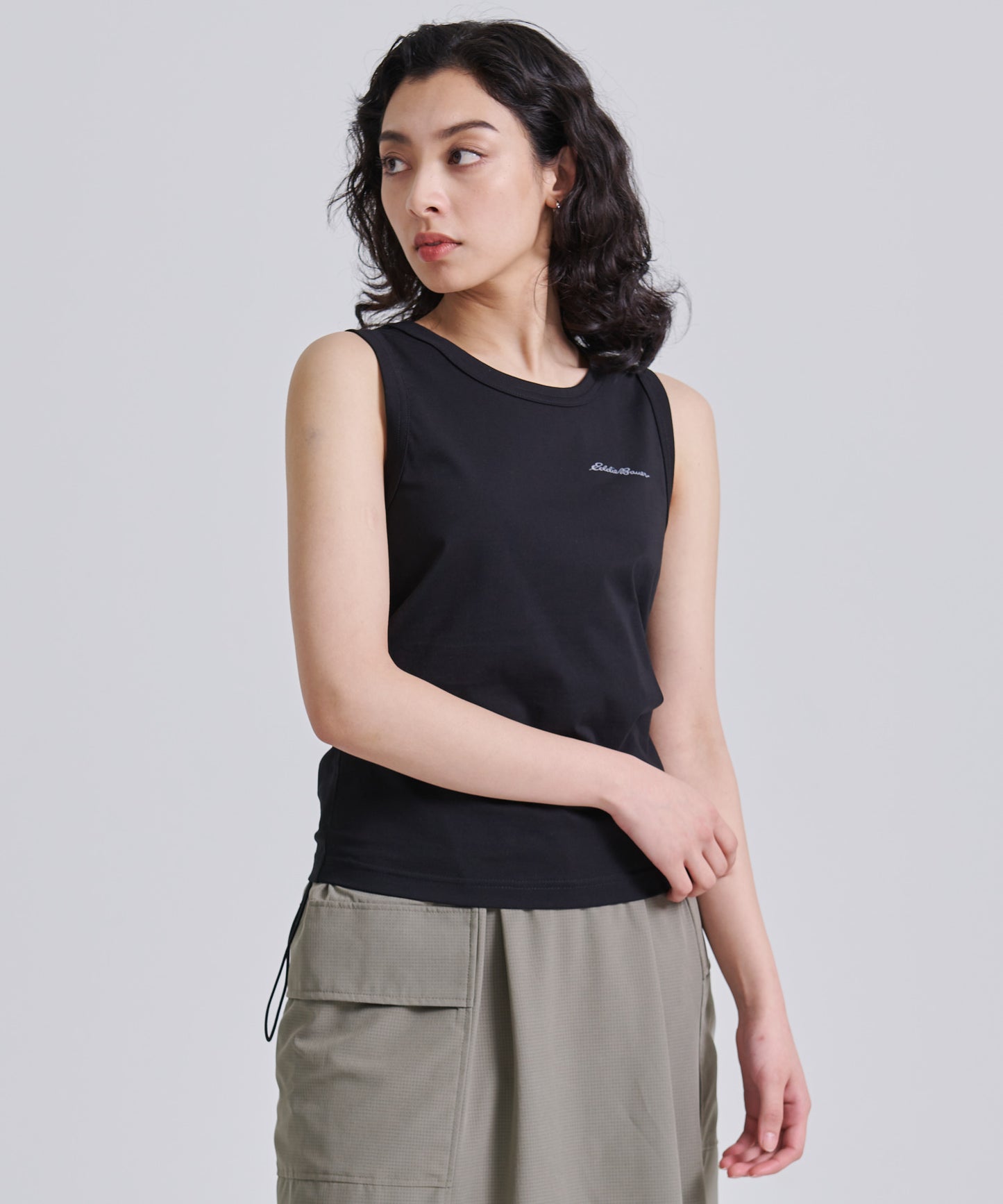 プレーティング天竺 タンクトップ/PLATING JERSEY TANK TOP