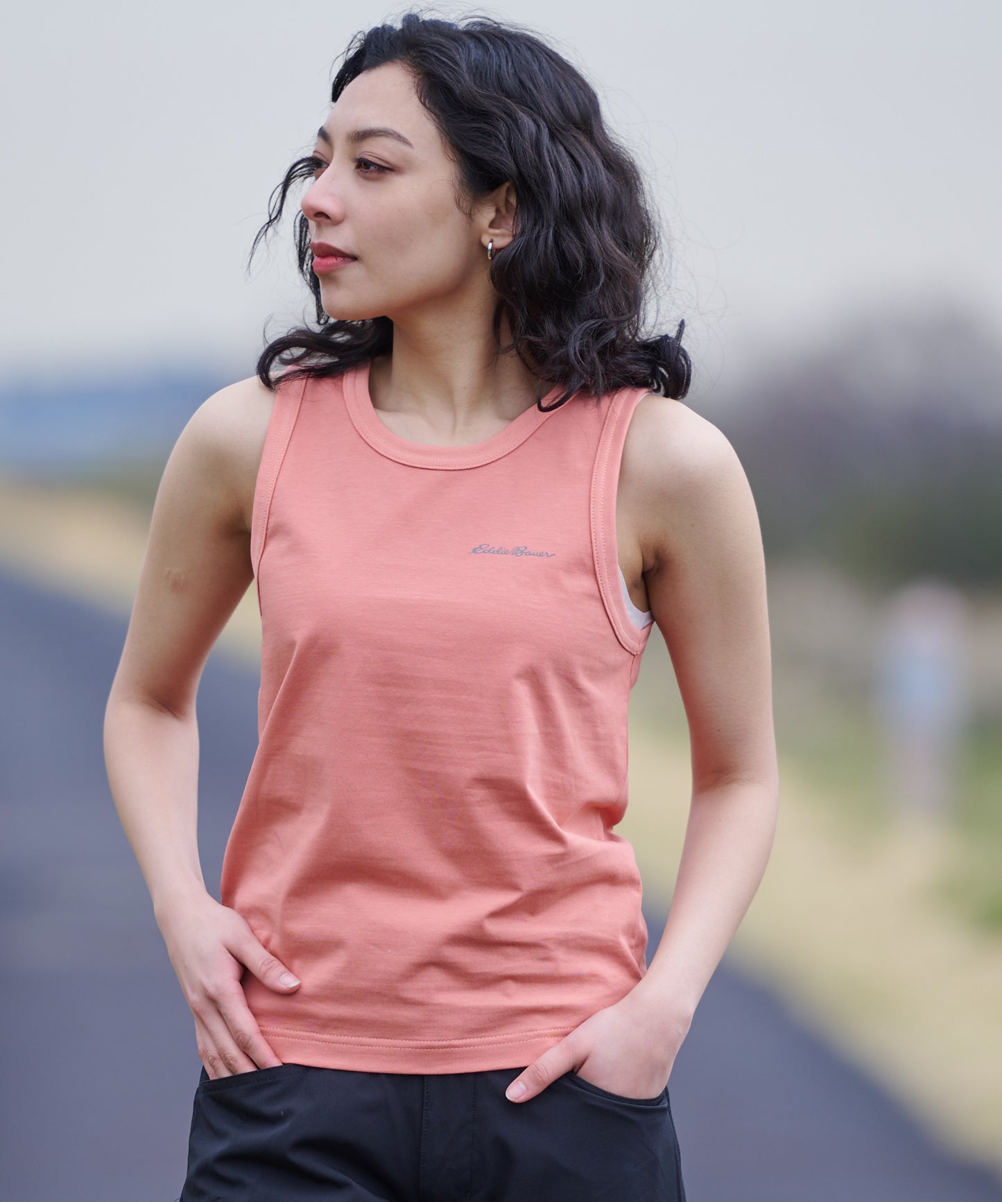 プレーティング天竺 タンクトップ/PLATING JERSEY TANK TOP