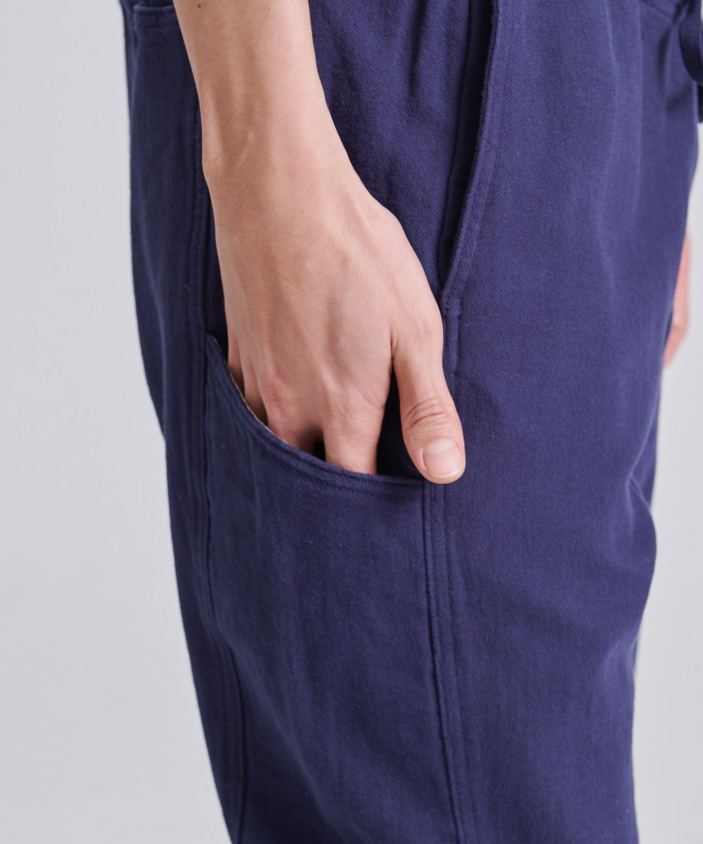 コットンリネンツイル パンツ/COTTON LINEN TWILL PANTS