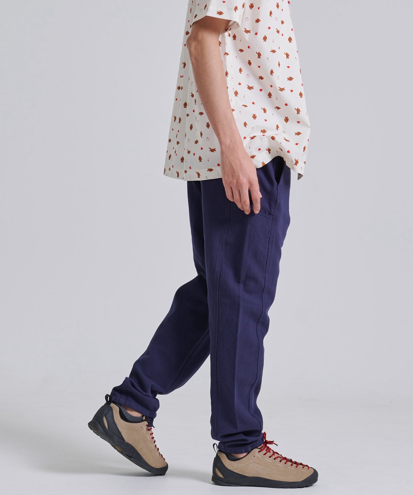 コットンリネンツイル パンツ/COTTON LINEN TWILL PANTS