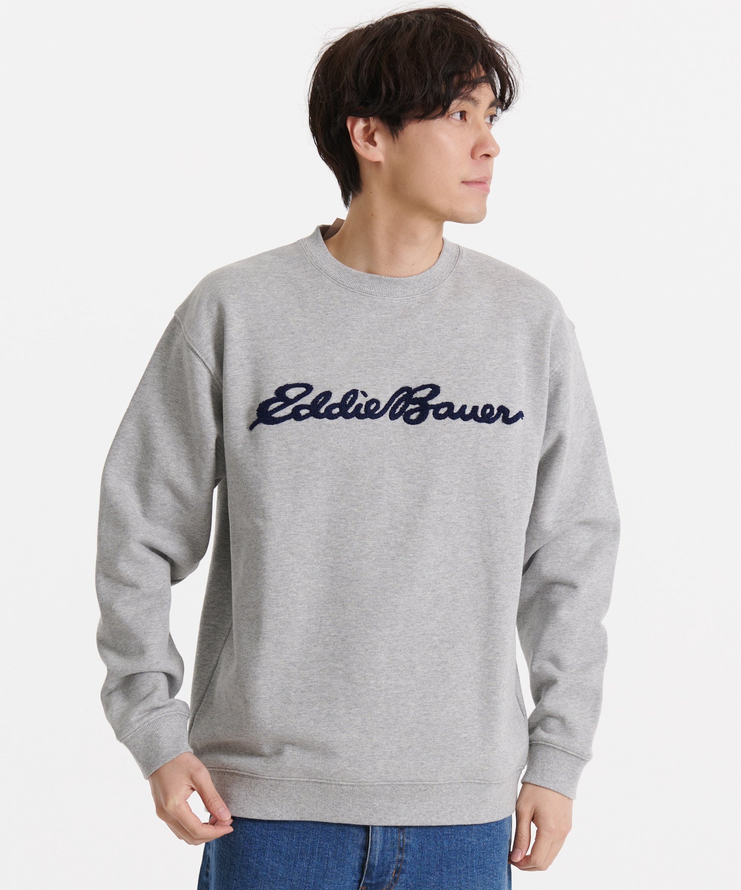 【TIME SALE】 ロゴ クルーネックスウェット/LOGO CREW SWEAT