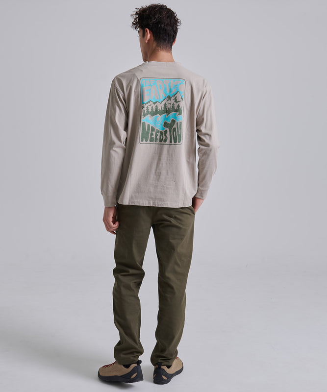 長袖グラフィックTシャツ/LS GRAPHIC TEE