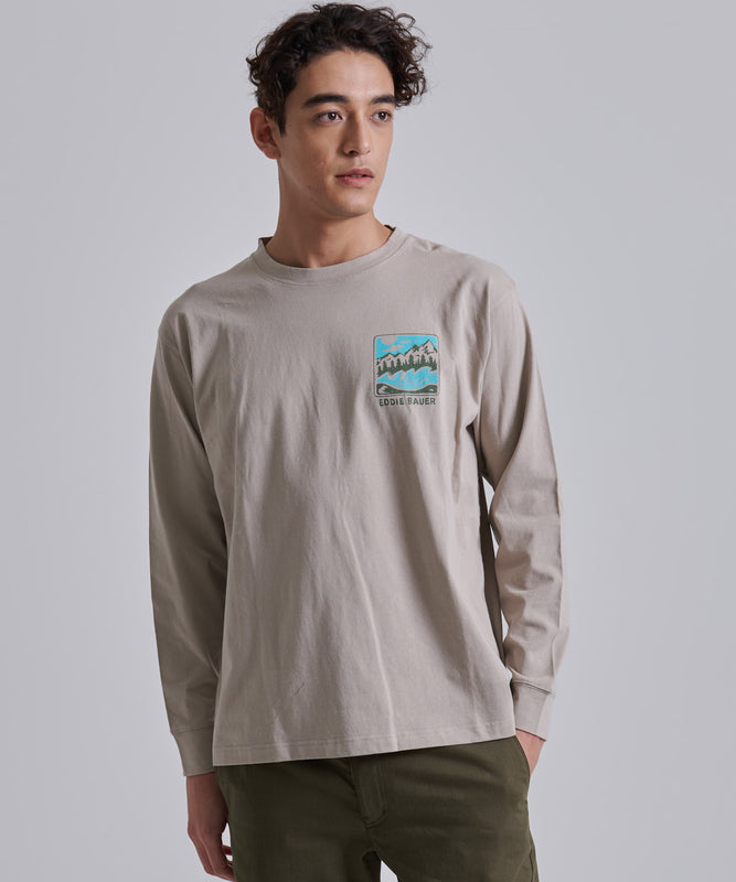 長袖グラフィックTシャツ/LS GRAPHIC TEE