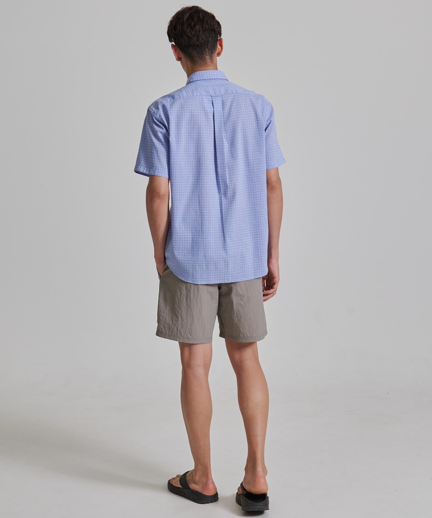 リネン ポリ 半袖シャツ/LINEN/POLY SS SHIRTS