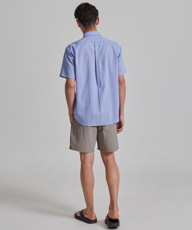 リネン ポリ 半袖シャツ/LINEN/POLY SS SHIRTS