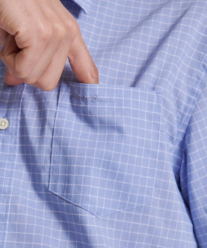 リネン ポリ 半袖シャツ/LINEN/POLY SS SHIRTS