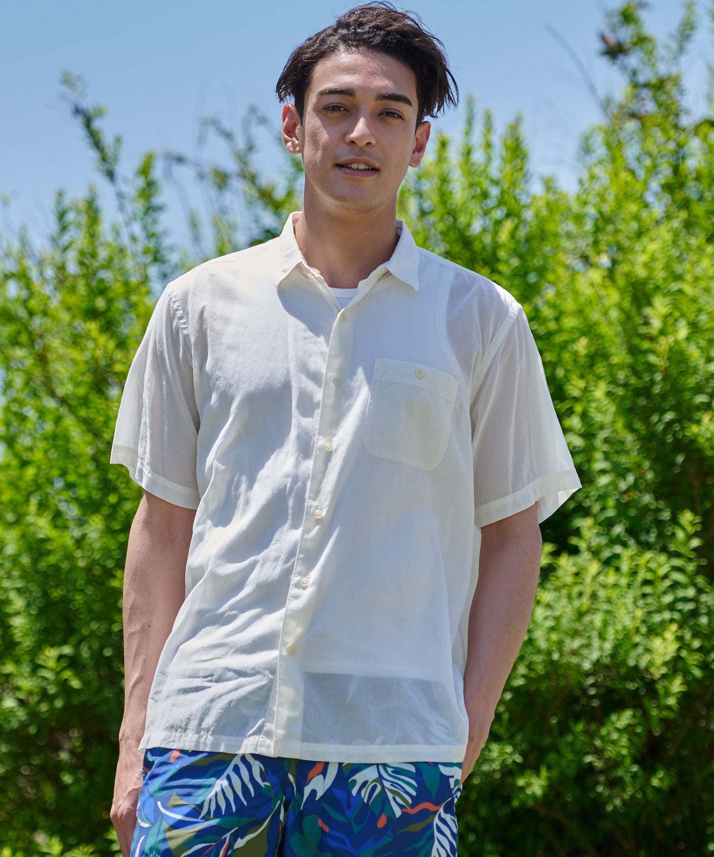 ボイル 半袖シャツ/VOILE SS SHIRTS