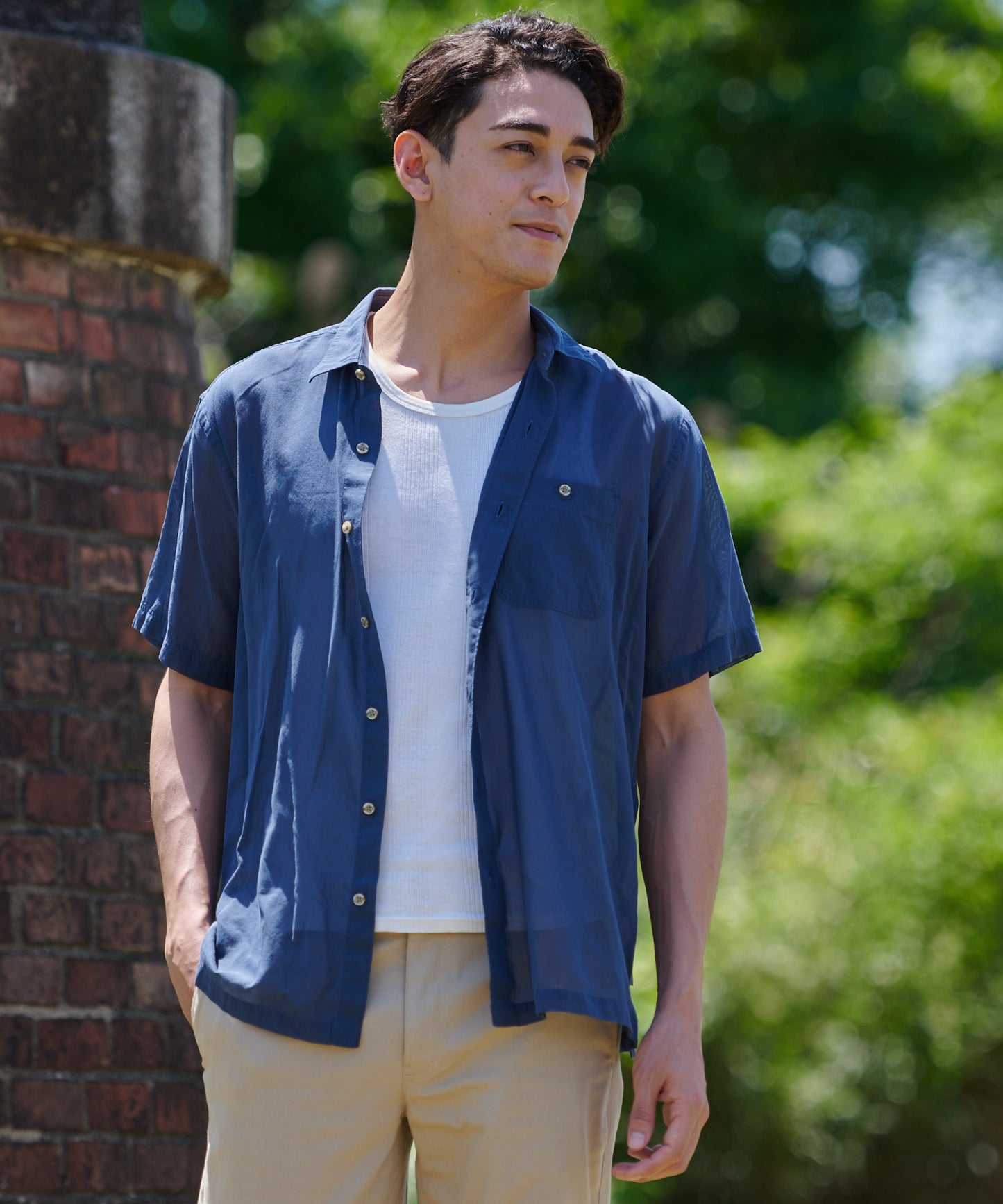 ボイル 半袖シャツ/VOILE SS SHIRTS