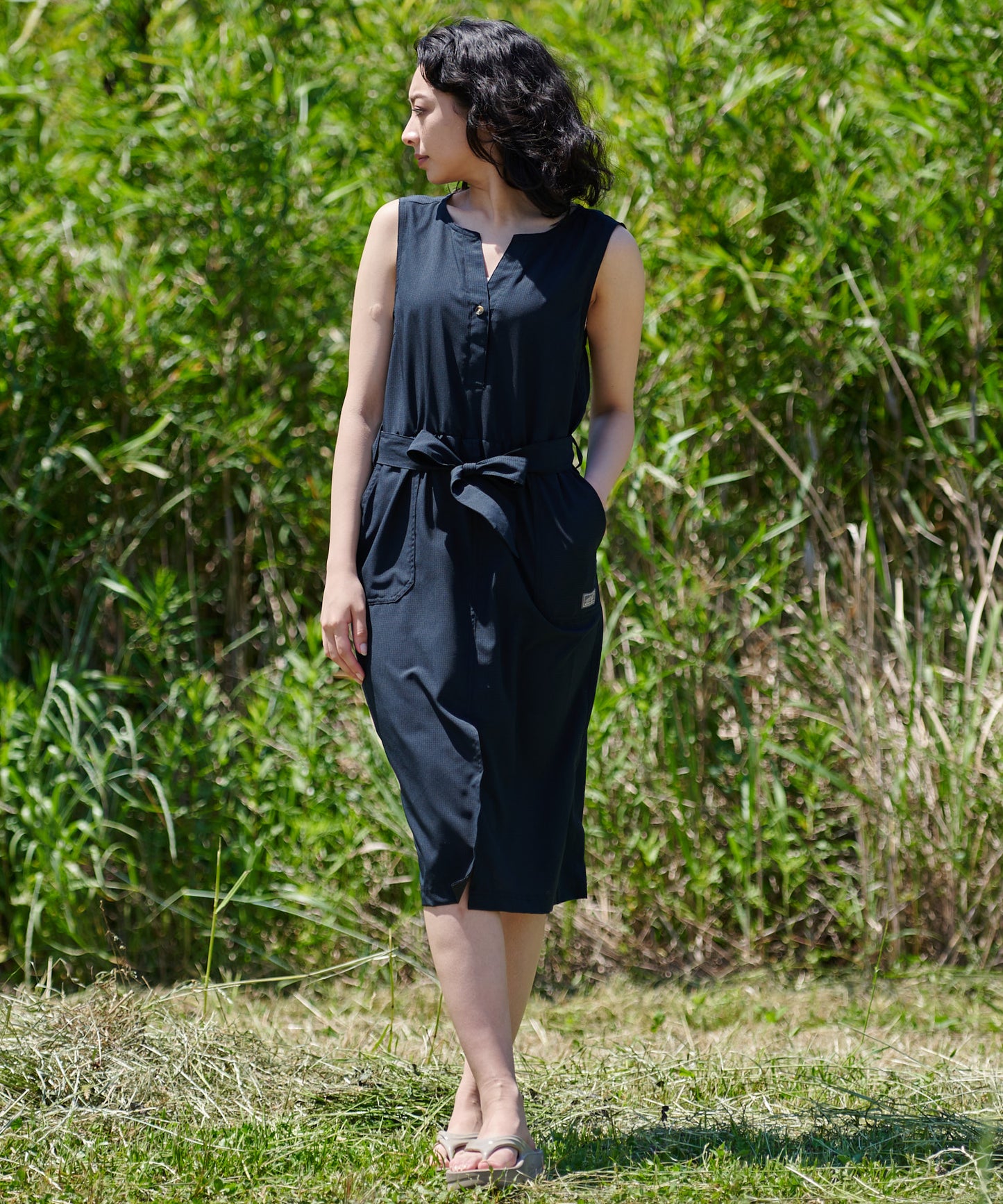 ガイド スリーブレス ワンピース/GUIDE S/L DRESS