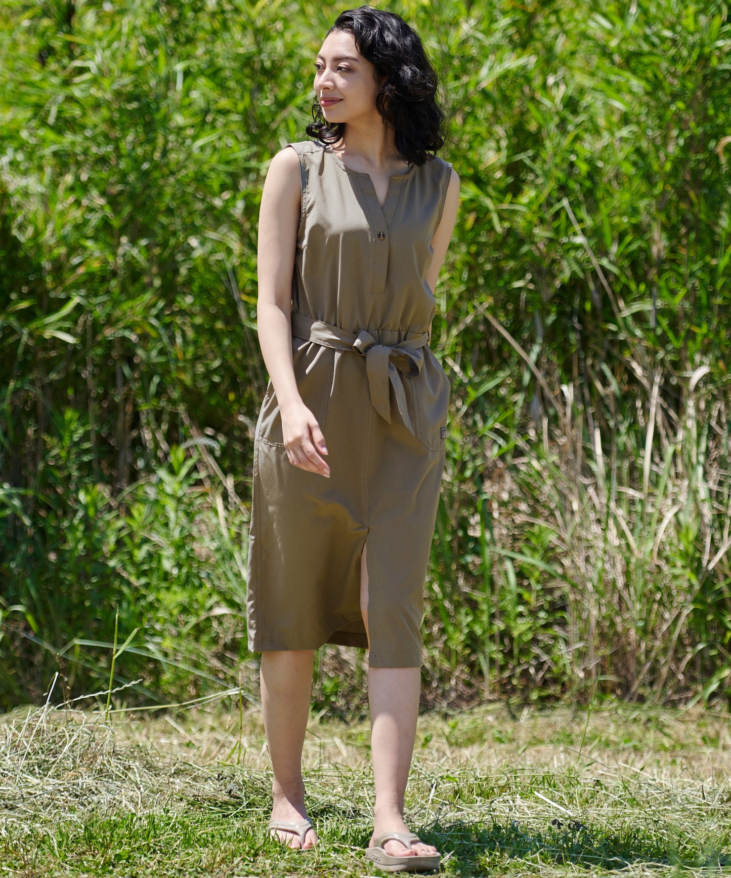 ガイド スリーブレス ワンピース/GUIDE S/L DRESS