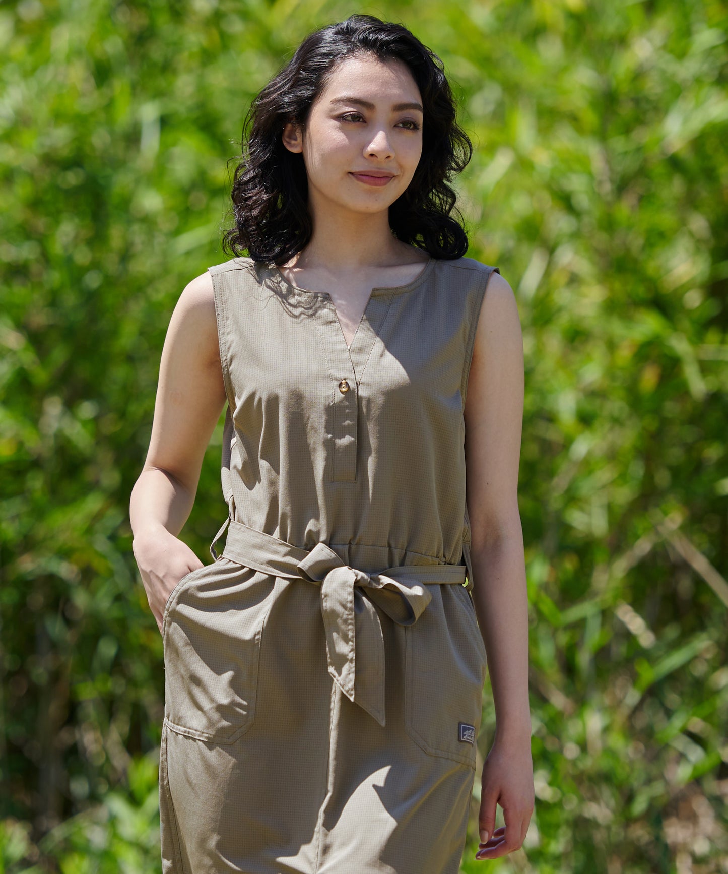 ガイド スリーブレス ワンピース/GUIDE S/L DRESS