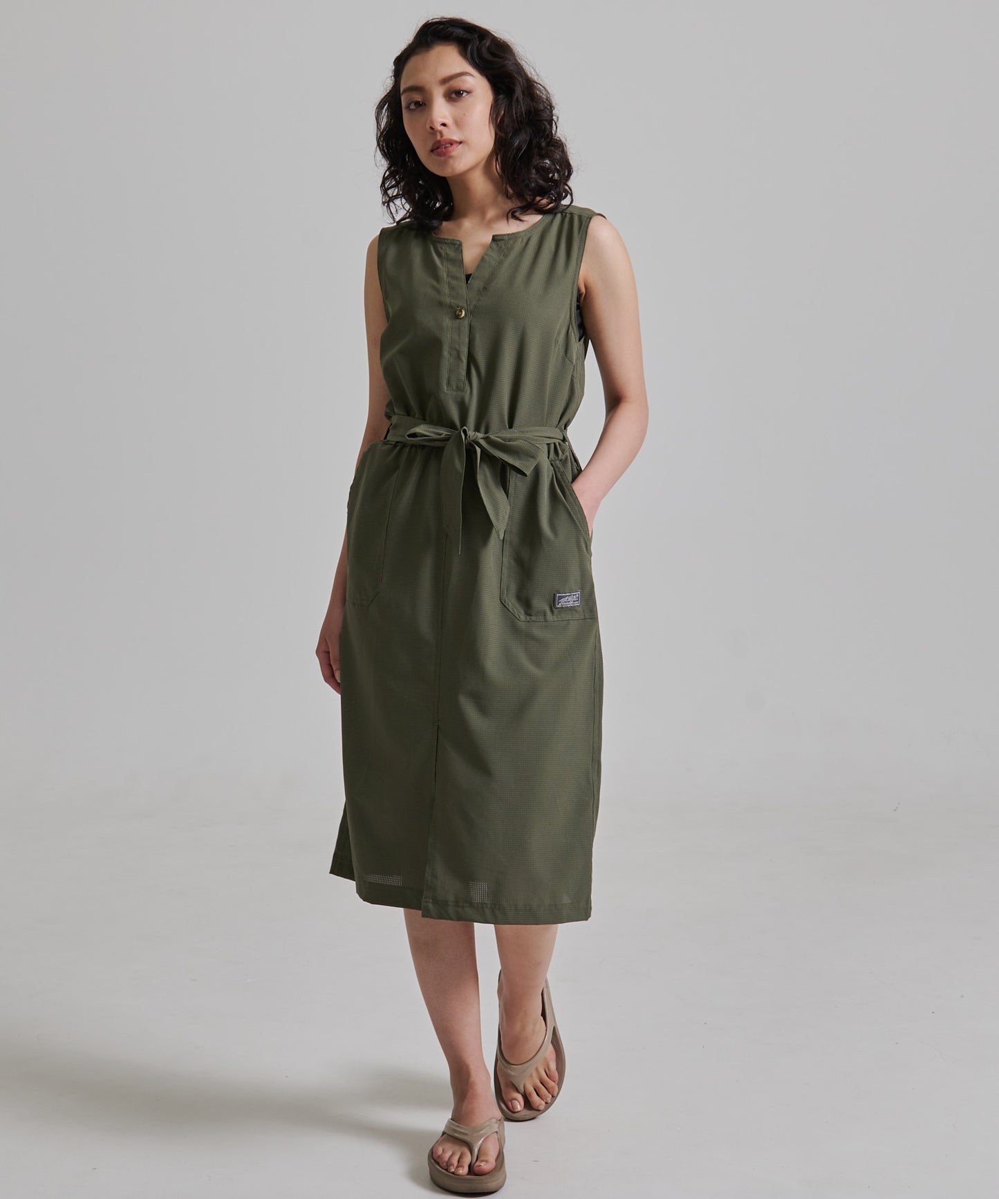 ガイド スリーブレス ワンピース/GUIDE S/L DRESS