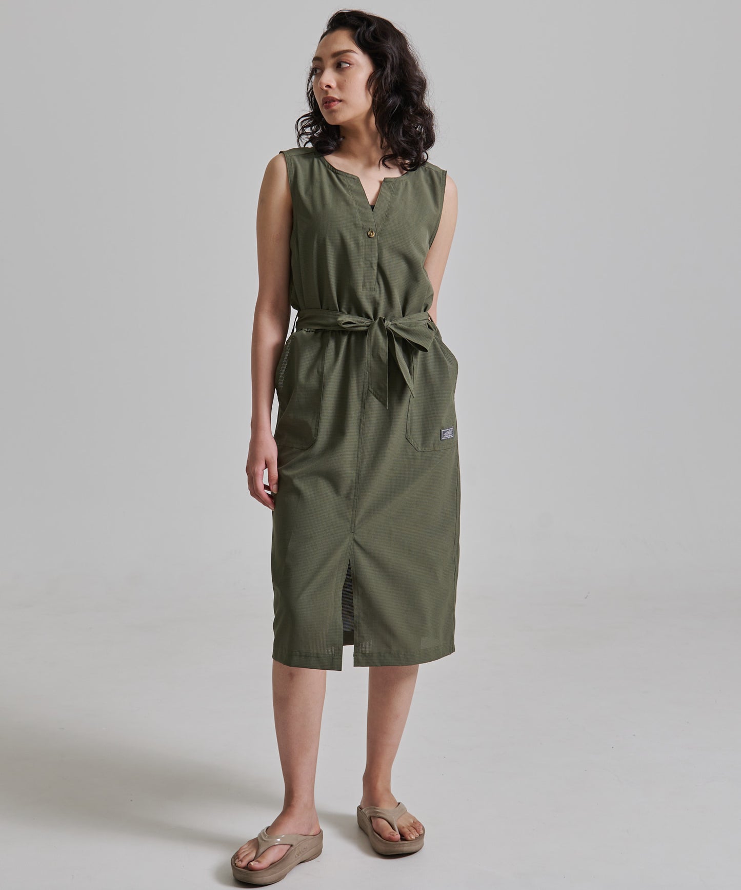 ガイド スリーブレス ワンピース/GUIDE S/L DRESS