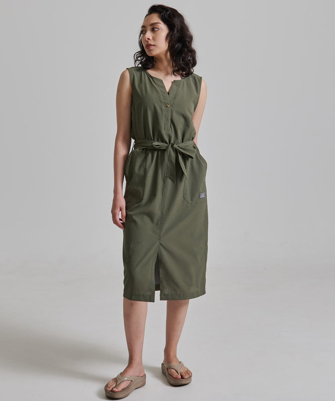 ガイド スリーブレス ワンピース/GUIDE S/L DRESS