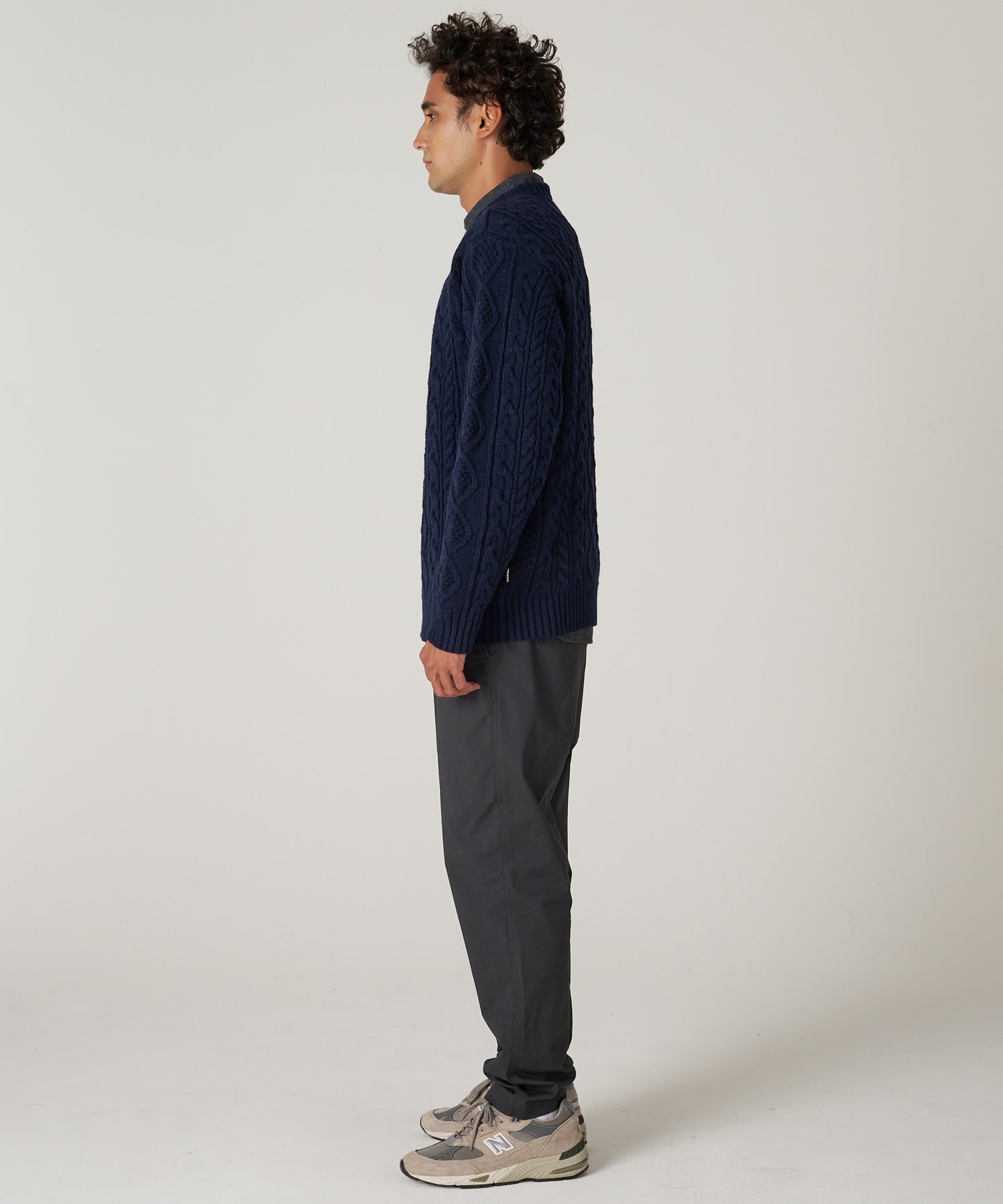 ケーブル クルーセーター/CABLE CREW SWEATER