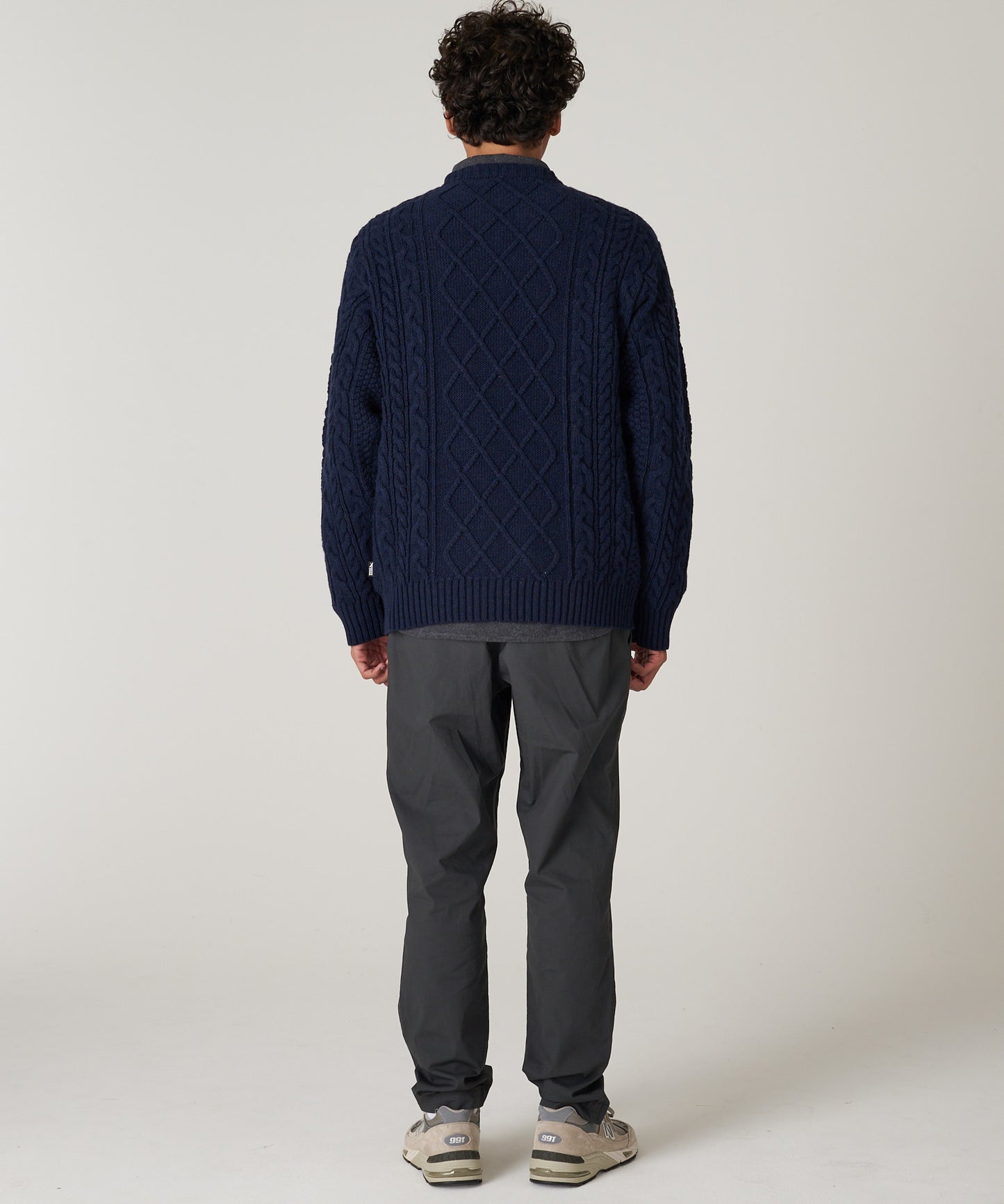 ケーブル クルーセーター/CABLE CREW SWEATER
