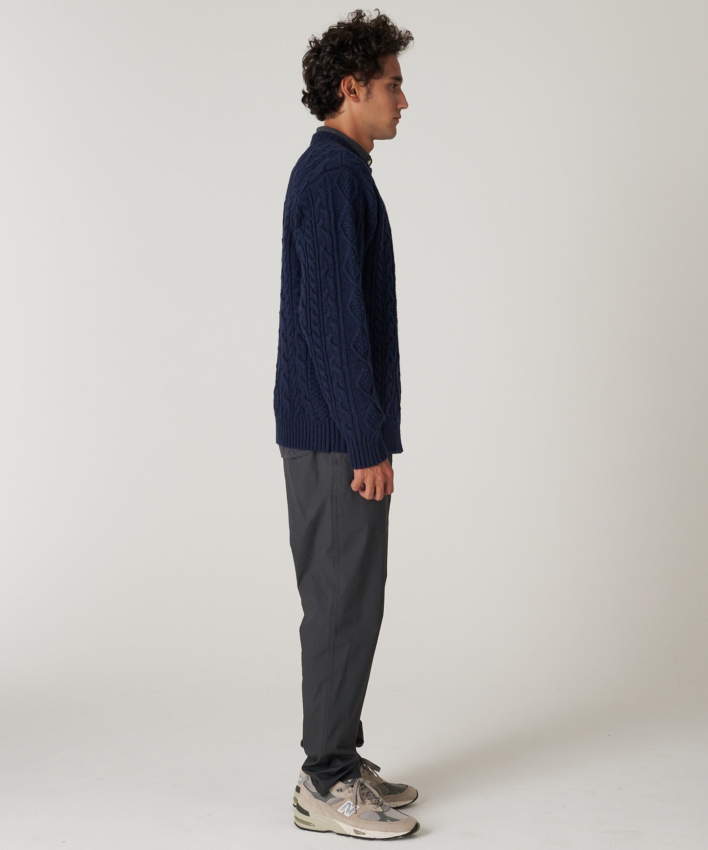 ケーブル クルーセーター/CABLE CREW SWEATER