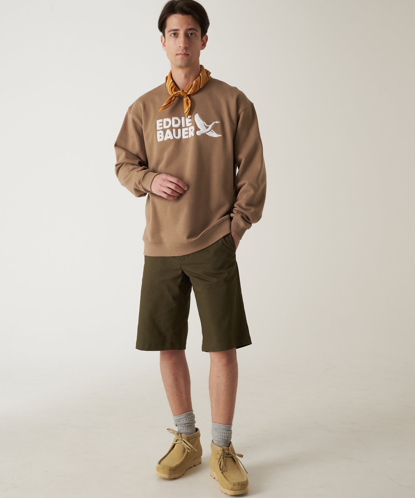 ロゴ クルースウェット/LOGO CREW SWEAT