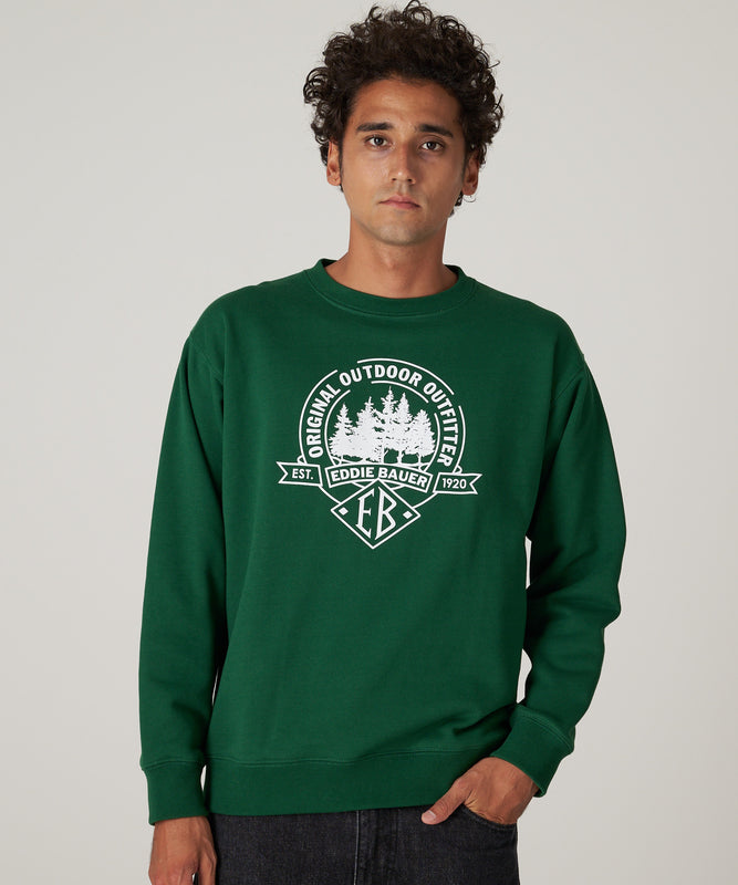 シグネチャー スウェット グラフィック クルー/SIGNATURE SWEAT GRAPHIC CREW