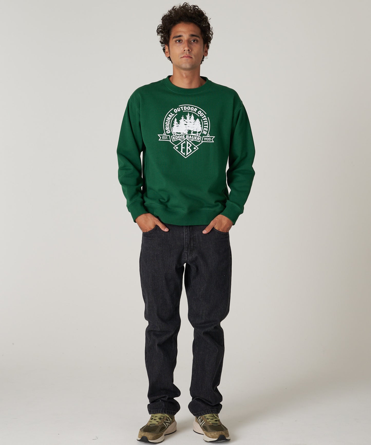 シグネチャー スウェット グラフィック クルー/SIGNATURE SWEAT GRAPHIC CREW