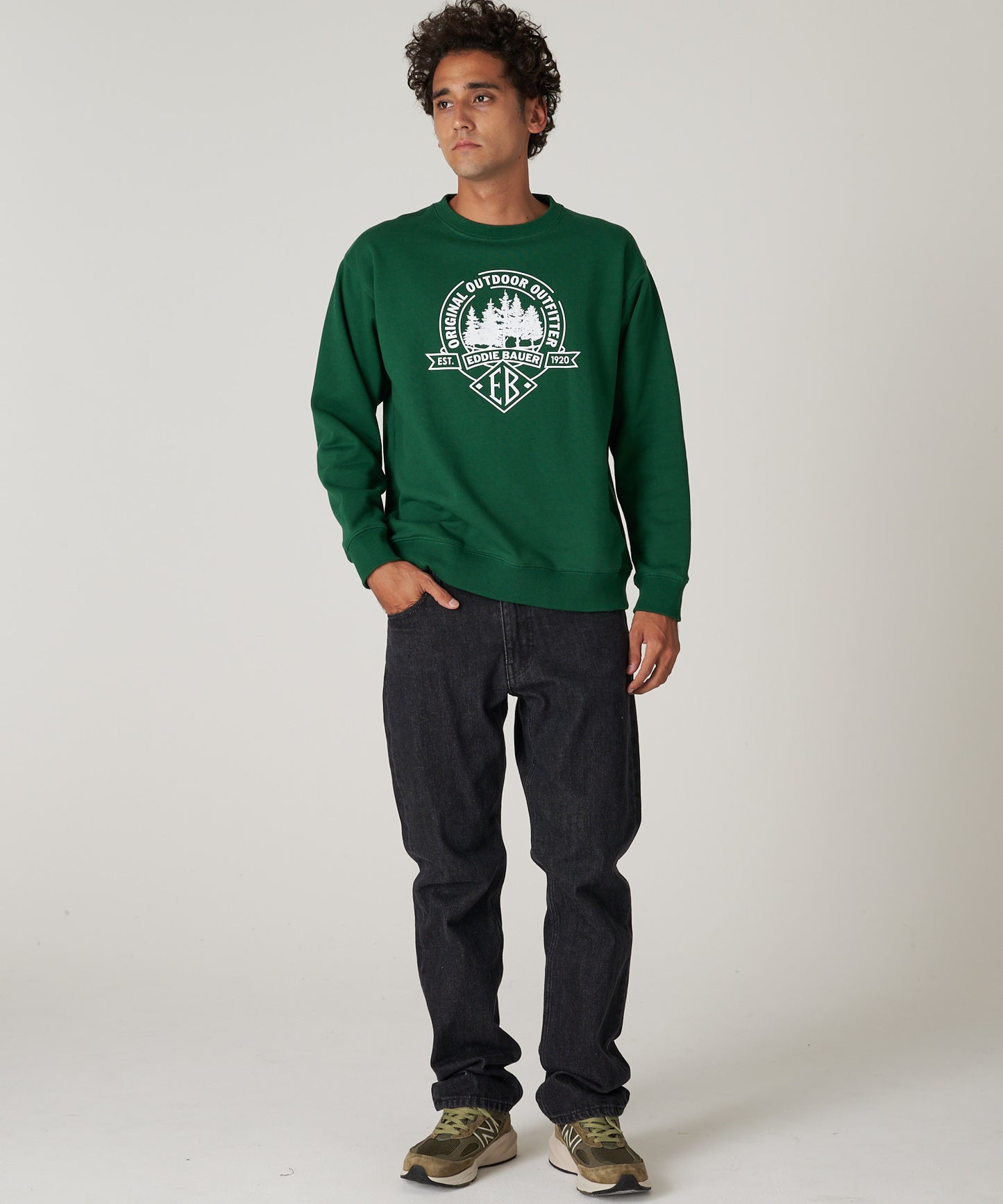 シグネチャー スウェット グラフィック クルー/SIGNATURE SWEAT GRAPHIC CREW