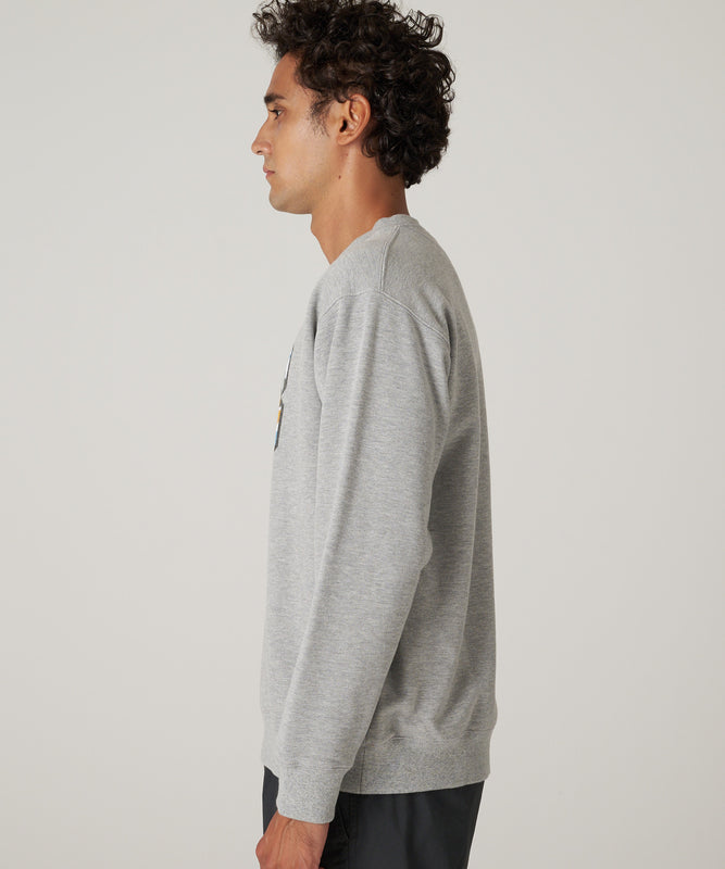 シグネチャー スウェット グラフィック クルー/SIGNATURE SWEAT GRAPHIC CREW