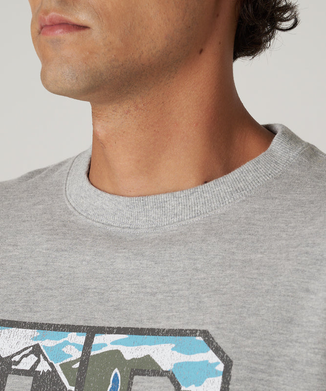 シグネチャー スウェット グラフィック クルー/SIGNATURE SWEAT GRAPHIC CREW