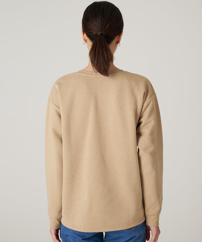 裏起毛クルーネック/BRUSHED LINING CREW